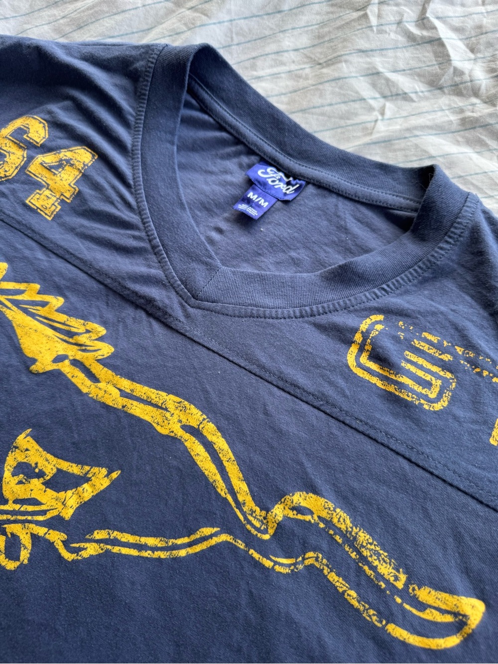 Ford Mustang - Blue Graphic Tee - Picture 2 of 9